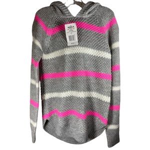 CLOUD CHASER Knitted Girls' Hooded Sweater